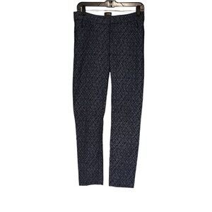 Crosby. Madison Navy Flat Front Stretch Pant, Sz 4